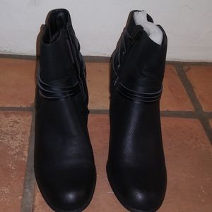 Madden Girl Black Ankle Booties